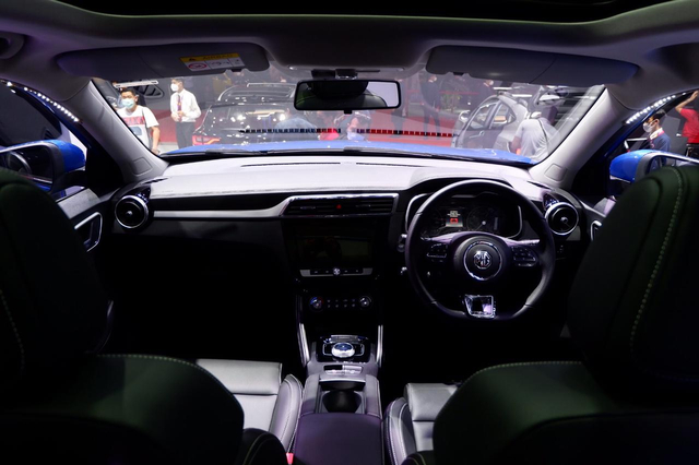 Interior Mobil Listrik MG ZS EV. Foto: Aditya Pratama Niagara/kumparan