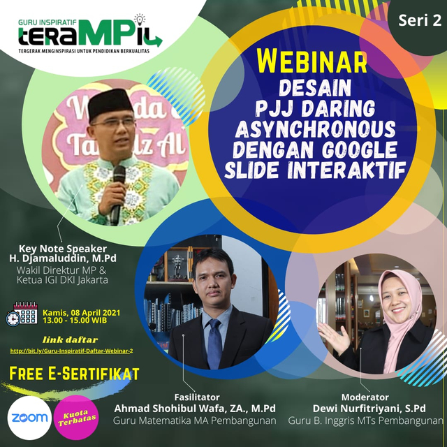 Penyelenggaraan diskusi oleh komunitas pendidikan Guru Inspiratif Terampil