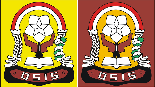 Lambang OSIS dok wikipedia dan smkn4jember.sch.id