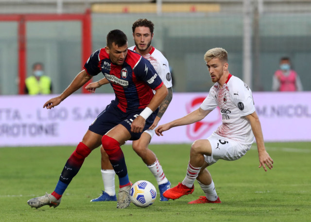Crotone vs AC Milan. Foto: Getty Images