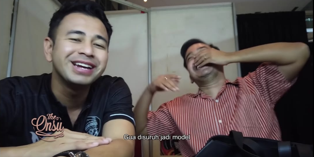 Raffi Ahmad dan Ruben Onsu. YoTube @The Onsu Family