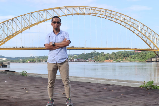 Nurkhalis memulai bisnis dengan nekat, kini miliki perusahaan konstruksi. dok/pribadi