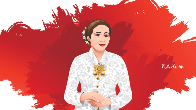 Ilustrasi R.A. Kartini. Foto: Shutter Stock