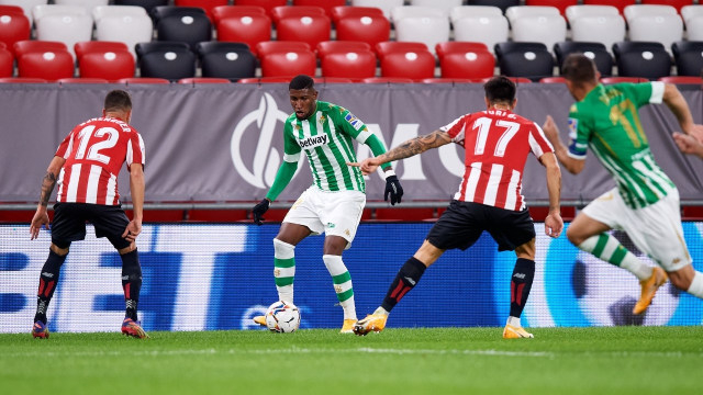 Pertandingan Athletic Bilabao vs Real Betis di Stadion San Mames, Bilbao. (Foto: Twitter/@RealBetis-en)