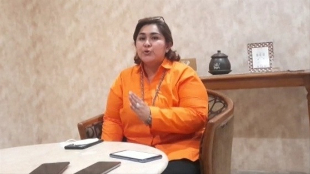 Yuni Astuti saat temu wartawan di Jogja, Rabu (21/4). Foto: Agung R