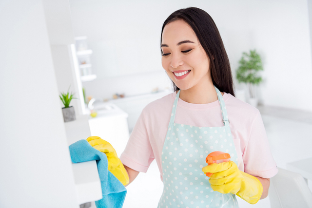 Kegiatan membersihkan rumah menjadi hal yang penting untuk menjaga kesehatan keluarga. Dok. Shutterstock.