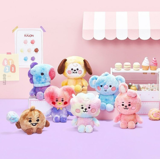Kolaborasi Karakter BT21 Foto: Instagram/ @bt21_official
