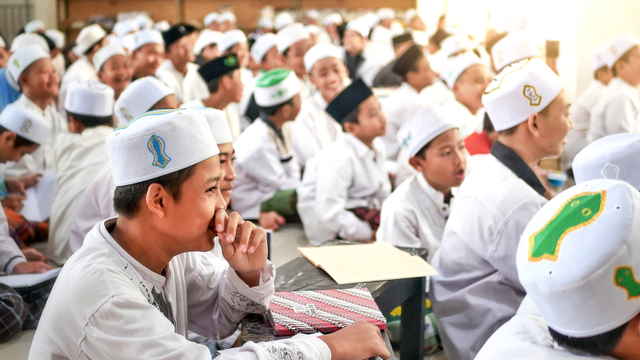 Ilustrasi santri di pesantren. Foto: Shutter Stock