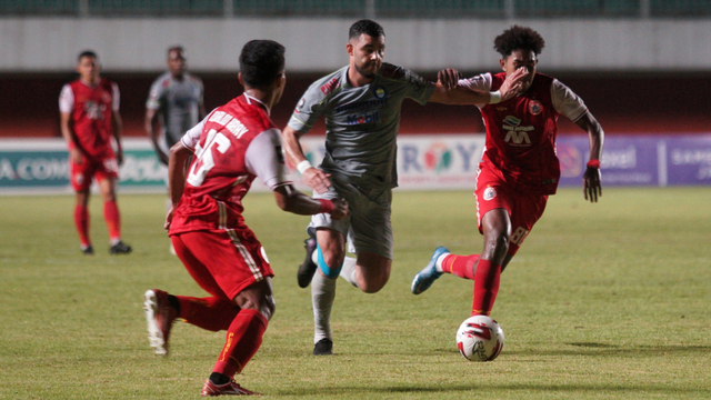 Persija vs Persib di Laga Final Piala Menpora Foto: ANTARA FOTO/Andreas Fitri Atmoko