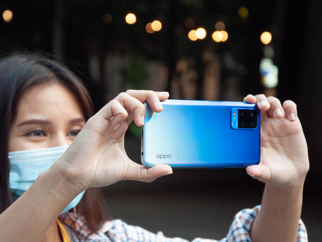 Smartphone Oppo A54 Foto: Kevin S. Kurnianto/kumparan