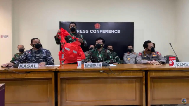Konferensi pers penemuan kapal selam KRI Nanggala-402. Foto: Youtube/Puspen TNI