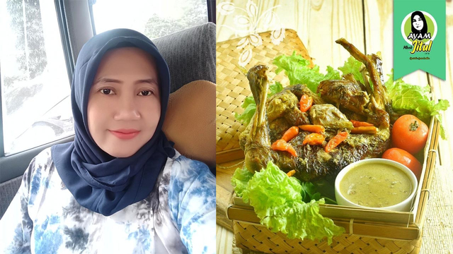 Ita Puji Rahayu, Owner kuliner Ayam Mbok Jitul. dok/pribadi.