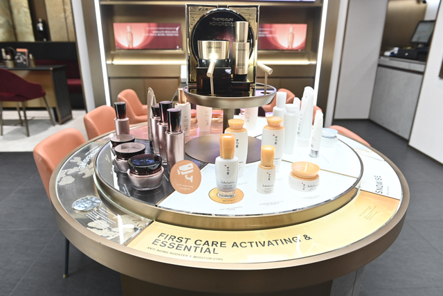 Display Produk Sulwhasoo di Store Plaza Senayan Foto: Dok. Sulwhasoo