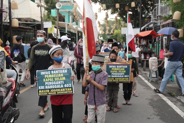 Gerakan menggalang donasi Masjid Jogokariyan. Foto: Dok. Istimewa