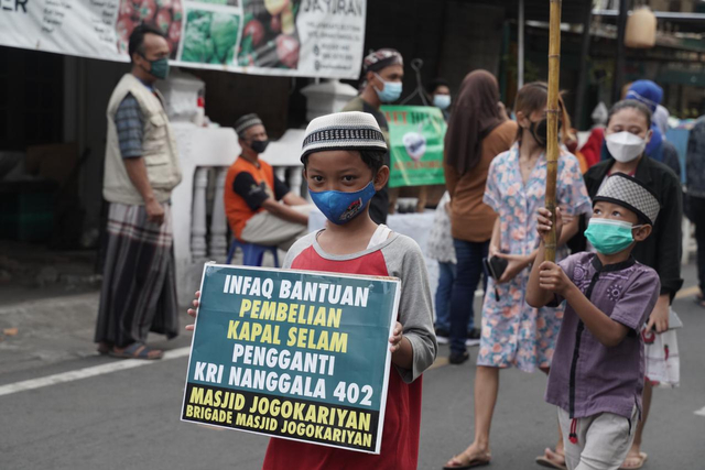 Gerakan menggalang donasi Masjid Jogokariyan. Foto: Dok. Istimewa