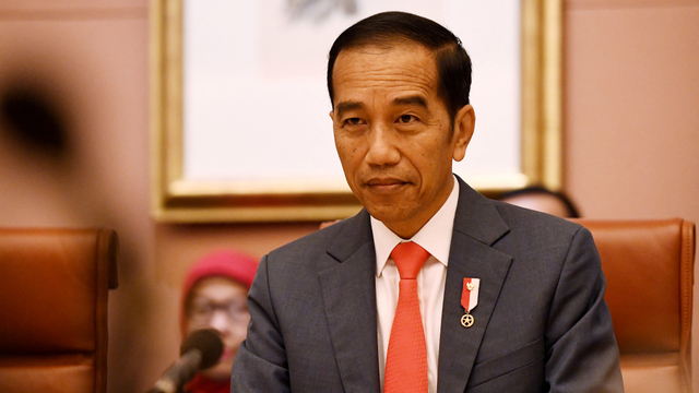 Presiden Joko Widodo. Foto: Tracey Nearmy / POOL / AFP