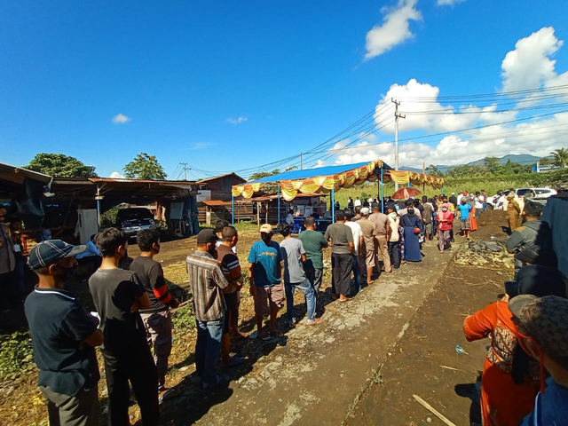 Suasana PSU di Pilkada Halmahera Utara (Halut). Foto: Firjal Usdek/JMG
