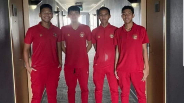Ji Da-bin (dua dari kiri) saat seleksi Timnas U-16 Foto: Dok ASIOP