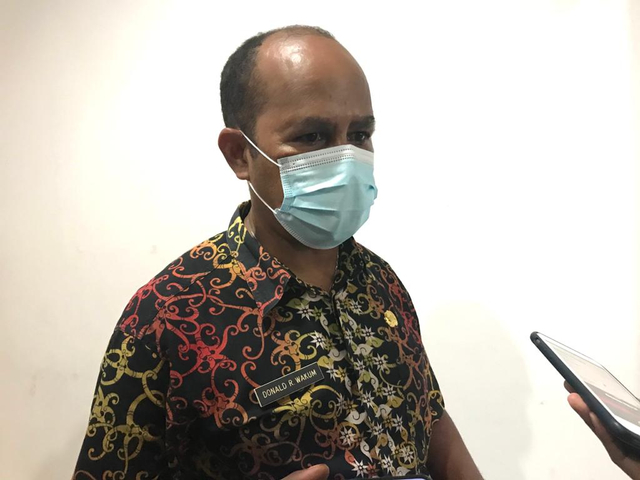 Plt Kepala BKPSDM Kaimana Donald R Wakum