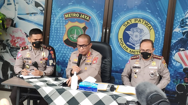 Jumpa pers terkait bocah 12 tahun yang viral membawa truk tronton. Foto: Dok. Istimewa