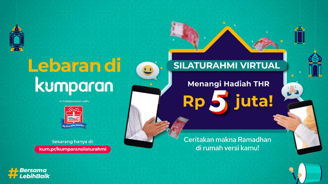 LIVE SILATURAHMI LEBARAN 2021 Foto: kumparan