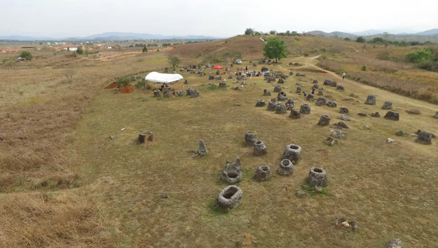 Penelitian terbaru Plain of Jars yang berada di Laos. Foto: Plain of Jars Archaeological Project
