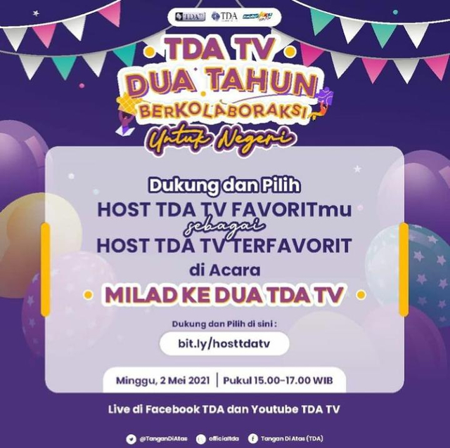 MILAD KE DUA TDA TV, 2 MEI 2021. DOK