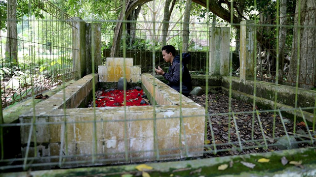 Makam Tgk Chik Pante Kulu, ulama dan pejuang Aceh. Foto: Suparta/acehkini 