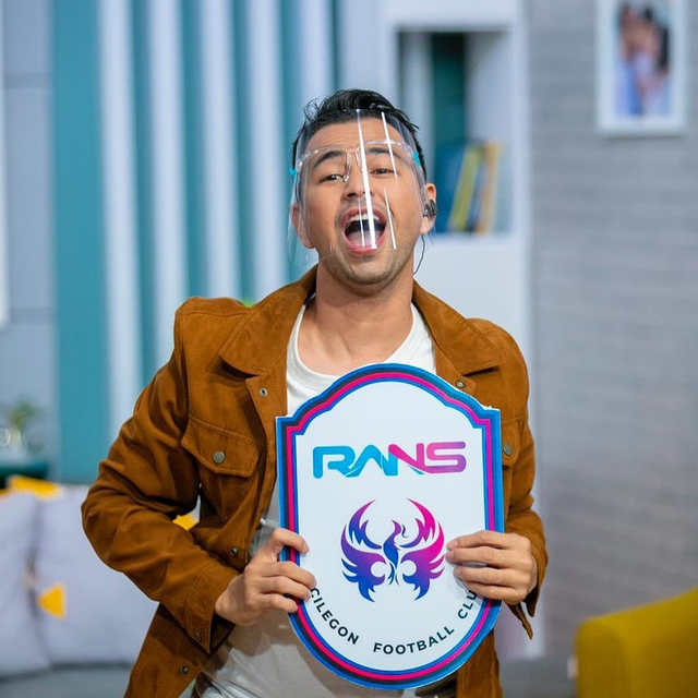 Raffi Ahmad, chairman Rans Cilegon FC Foto: Instagram/@raffinagita1717