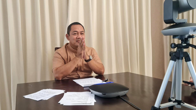 Wali Kota Semarang, Hendrar Prihadi saat Penghargaan Pembangunan Daerah (PPD) 2021. Foto: Pemkot Semarang