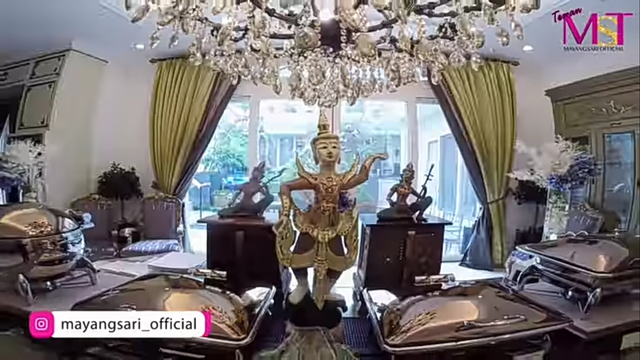 Potret Rumah Mewah Mayangsari. Foto: Youtube/MAYANGSARI OFFICIAL