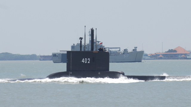 Kapal selam KRI Nanggala-402. Foto: M Risyal Hidayat/ANTARA FOTO