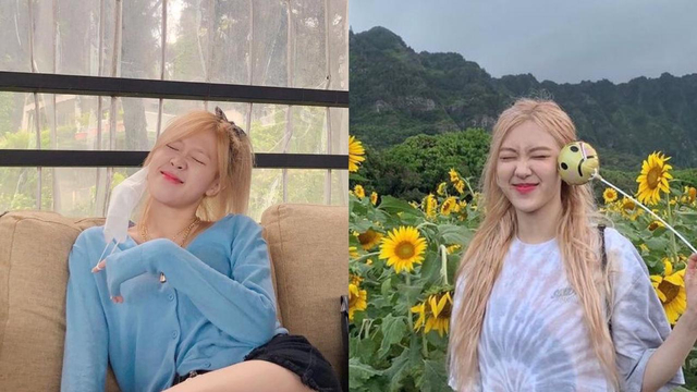 Kenny Lukman (kiri) sosok yang disebut mirip dengan Rose Blackpink. Dok. Instagram