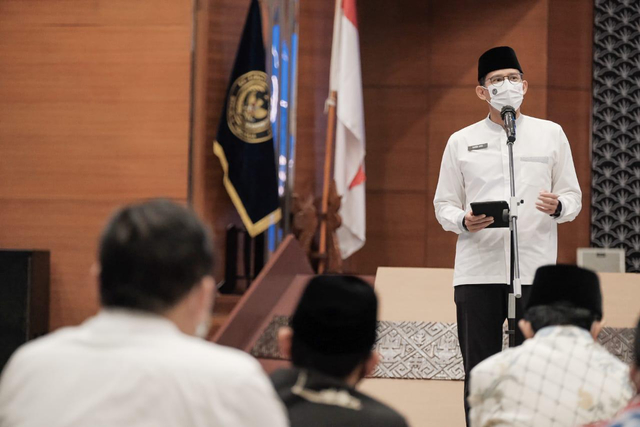 Menparekraf Sandiaga Uno Foto: Dok. Kemenparekraf