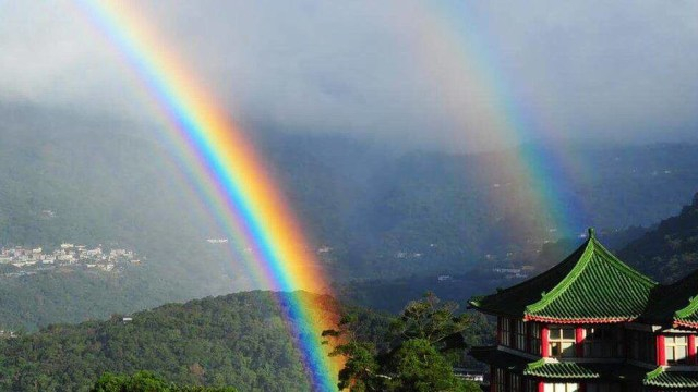 Ilustrasi urutan warna pelangi. Foto: Chinese Culture University
