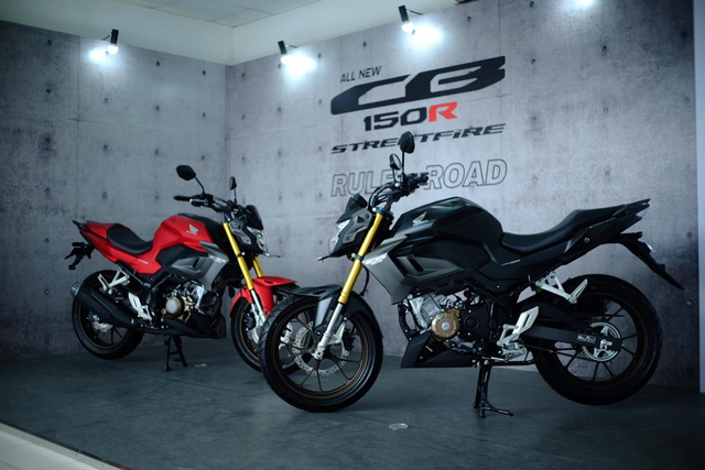 All new Honda CB150R. Foto: Bangkit Jaya Putra/kumparan