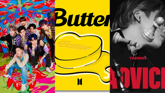 NCT Dream, BTS, dan Taemin SHINee dok SM Entertainment dan Twitter BTS