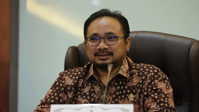 Menteri Agama Yaqut Cholil Qoumas. Foto: Kemenag RI