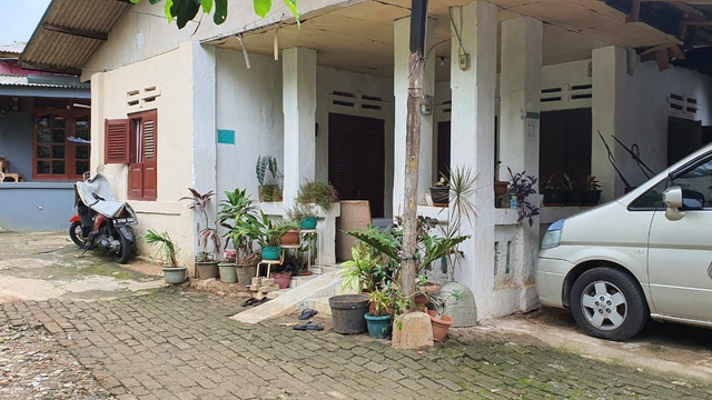 Rumah Alex Ahmad Hadi, panglima Sunda Nusantara di Jalan Ciliwung, Kelurahan Kemirimuka, Kecamatan Beji, Depok.  Foto: Dok. Istimewa