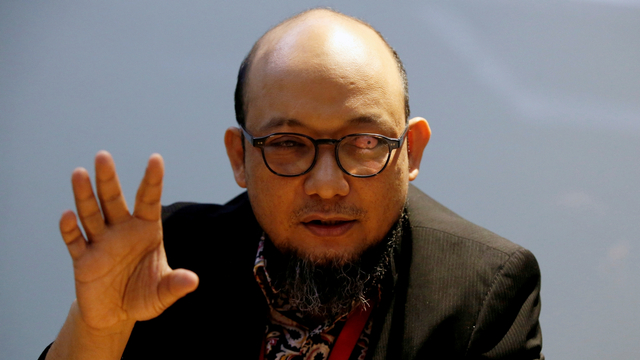 Penyidik Komisi Pemberantasan Korupsi (KPK), Novel Baswedan. Foto: Willy Kurniawan/REUTERS