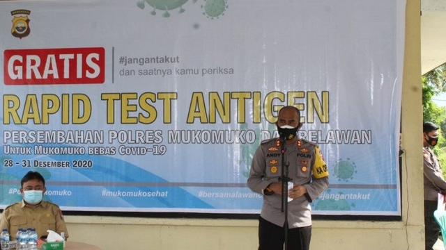 Kapolres Mukomuko AKBP Andy Arisandi. Foto: Antarabengkulu.com