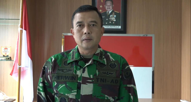 Kapendam Jaya Kolonel Arh Herwin. Foto: Dok. Pribadi