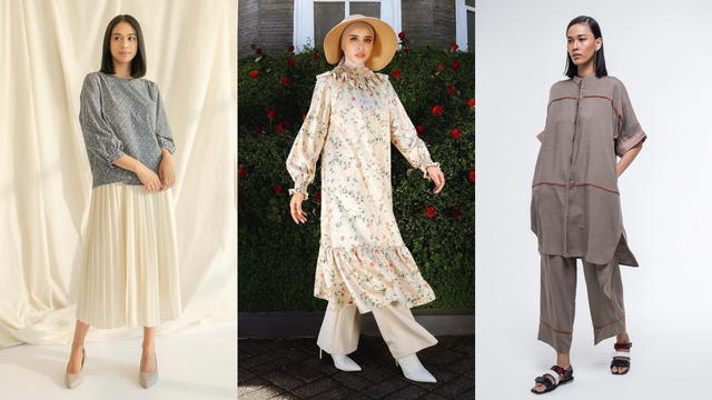 Baju Lebaran rancangan desainer denga harga terjangkau. Foto: ist