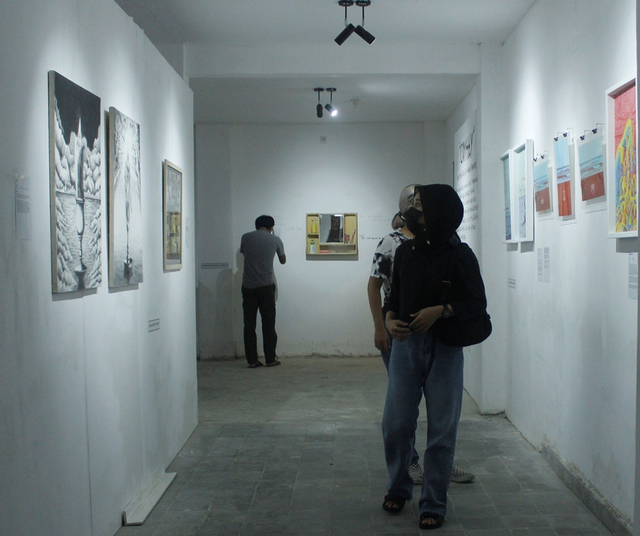 Odyssey Art Exhibition yang digelar Suddenly Movement. Foto: Rino Hayyu Setyo.