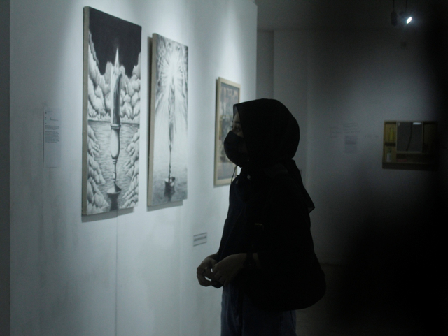 Odyssey Art Exhibition yang digelar Suddenly Movement. Foto: Rino Hayyu Setyo.