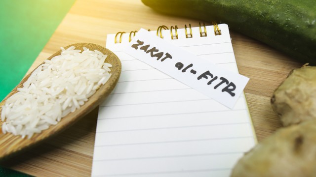 Ilustrasi zakat fitrah.  Foto: Shutterstock
