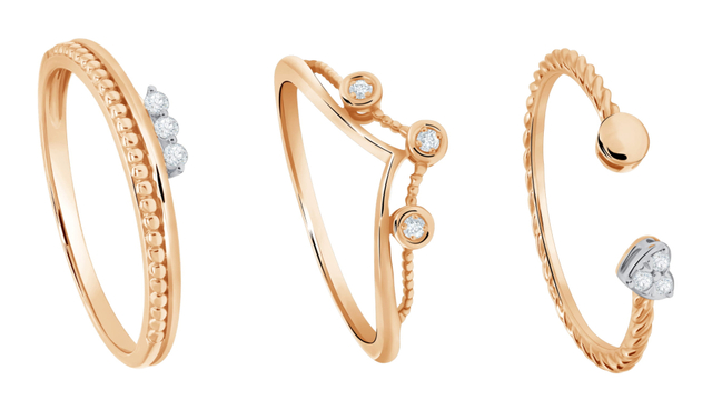 Model Cincin dari Koleksi Moela The Palace Foto: Dok. The Palace Jeweler