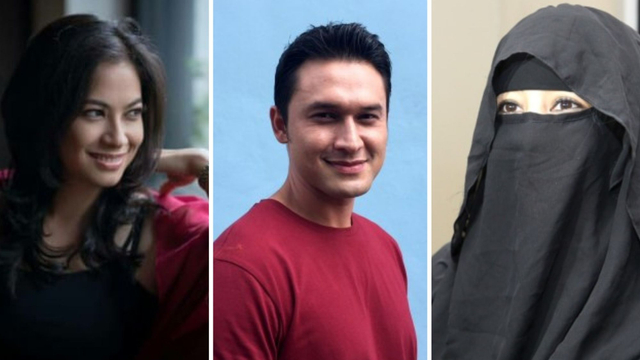 Indra Bruggman (tengah), Shirley Margaretha (kiri) dan Soraya Abdullah (kanan)