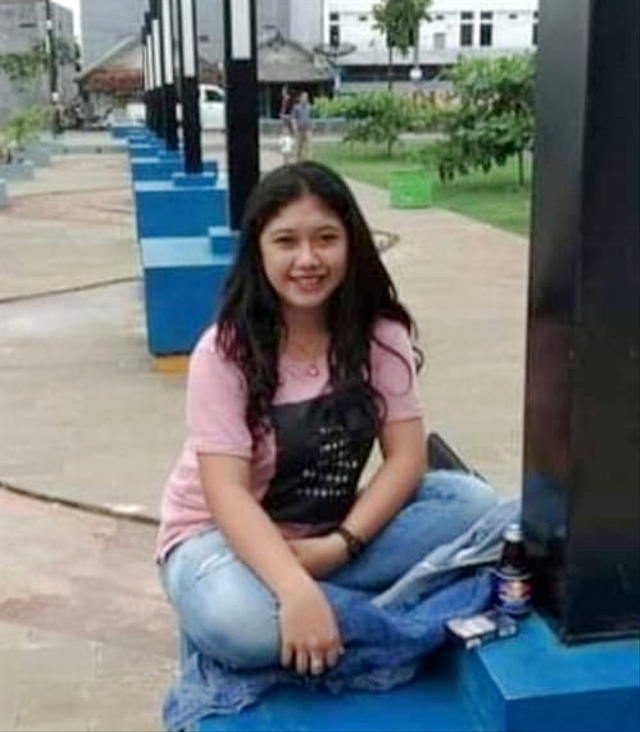 Indah Daniarti (27), gadis yang dibakar pacarnya di Cianjur. Foto: Dok. Istimewa