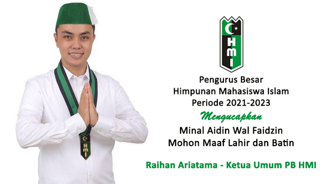 Raihan Ariatama - Ketua Umum PB HMI Periode 2021-2023